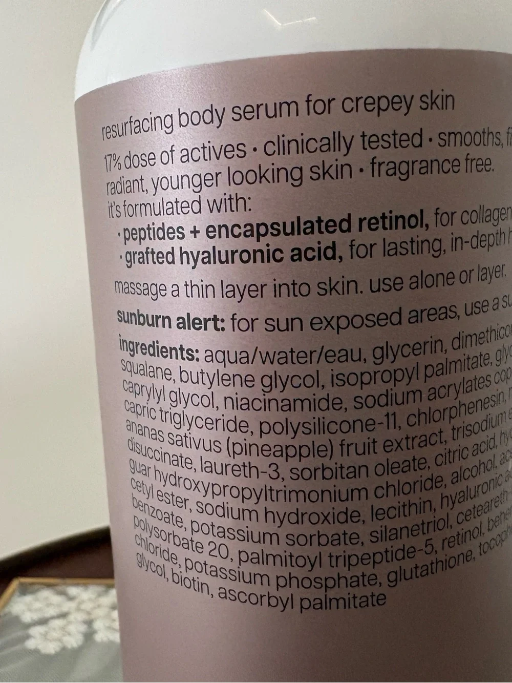 Philosophy Ultimate Miracle Worker Resurfacing Body Serum – JUMBO 16 oz Size